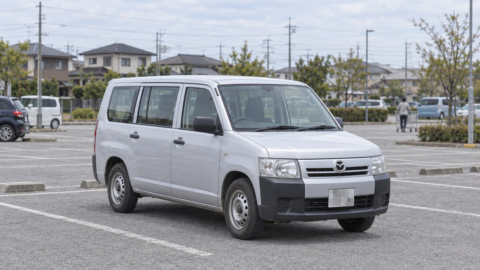 マツダ ファミリアバン(商用バン)の外観