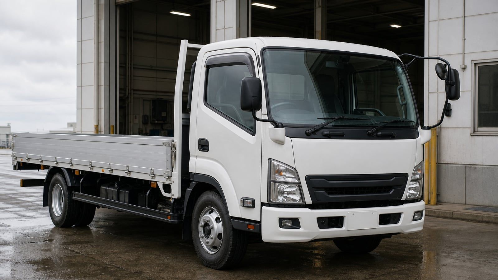 UDトラックス コンドル級の中型アルミウイング車両イメージ